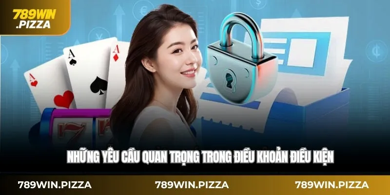 Những yêu cầu quan trọng trong điều khoản điều kiện